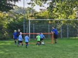 Mini Toernooitje op Sportpark Het Springer met S.K.N.W.K. JO7 en De Jonge Spartaan JO7 (168/174)